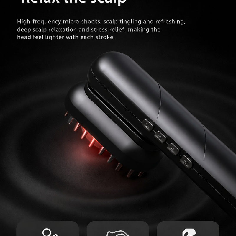 ScalpPro™ 4-in-1 Electric Scalp Massager – Hair Growth & Relaxation