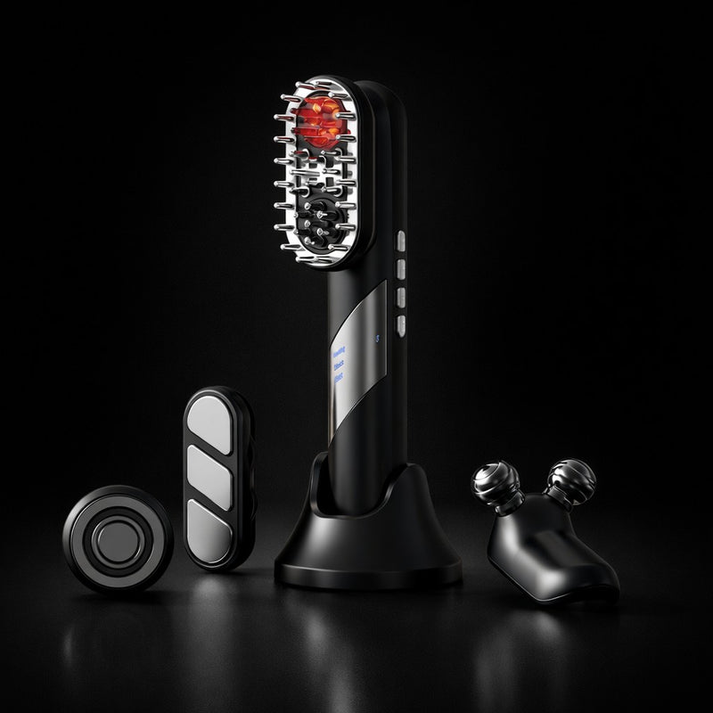 ScalpPro™ 4-in-1 Electric Scalp Massager – Hair Growth & Relaxation
